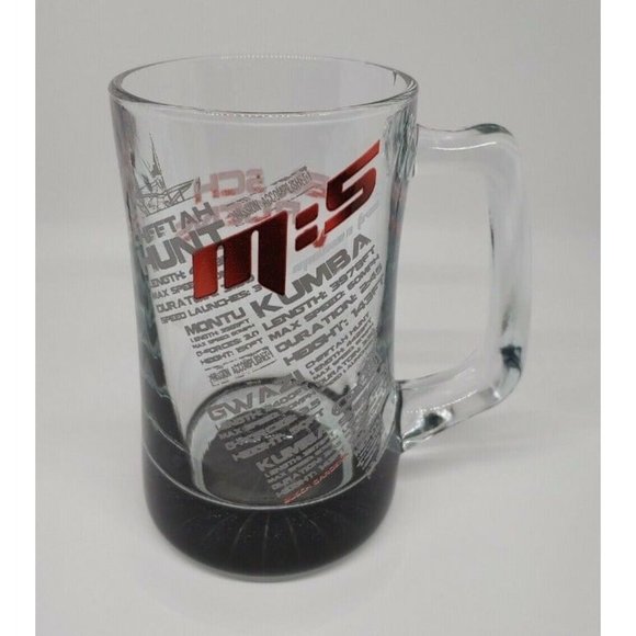 Busch Gardens Beer Stein Mug Mission Five Mug Mission Complete Souvenir Mug - Picture 1 of 8
